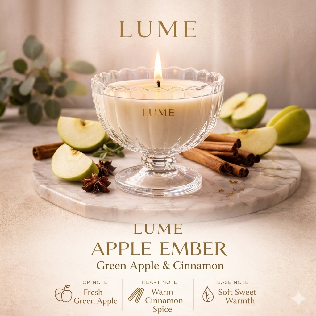 Luxury Glass Bowl Soy Candle – Elegant Crystal Glass Decorative Candle | Premium Home Décor ✨